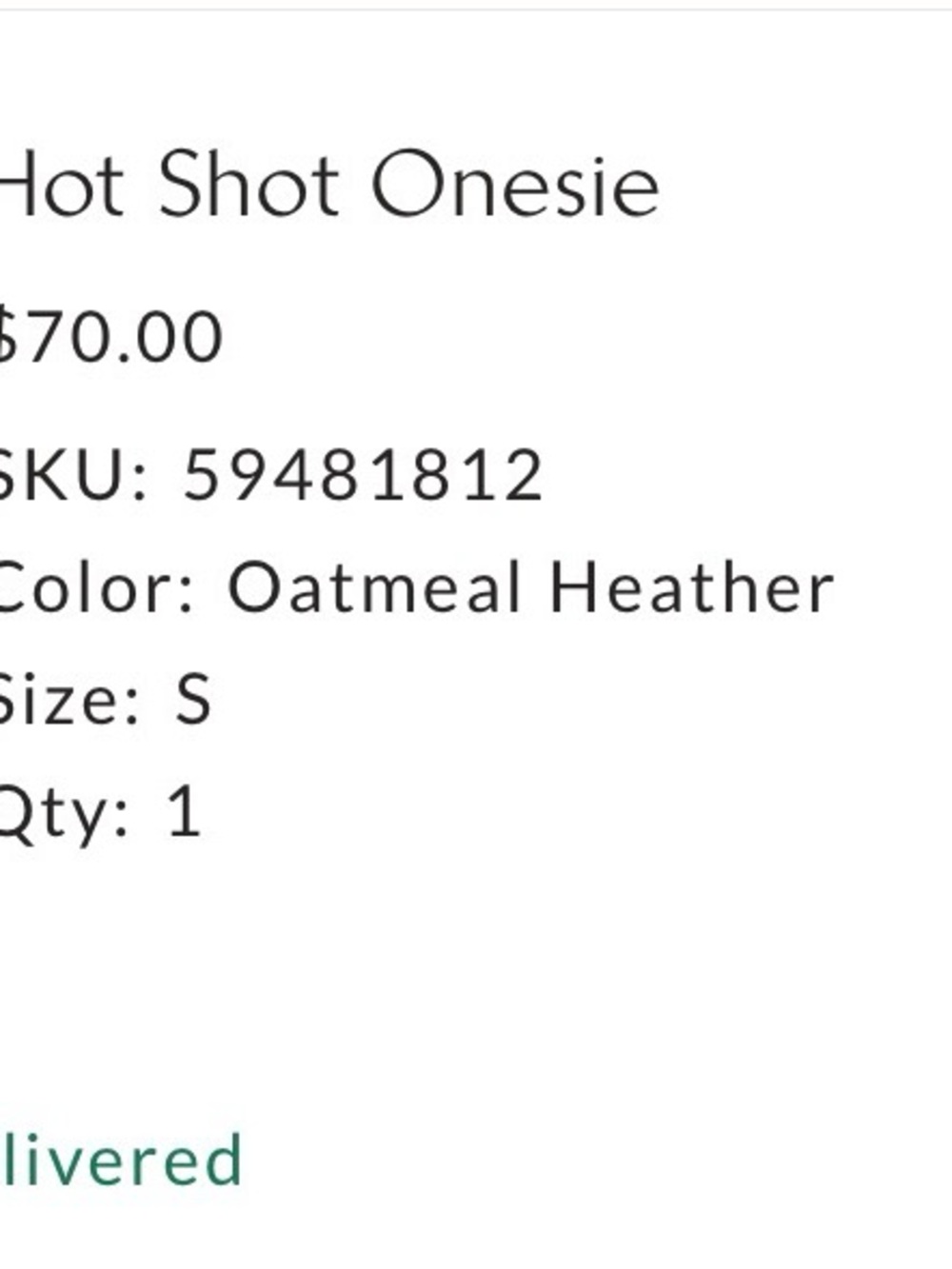 Free People Hot Shot Onesie - Oatmeal Heather - Picture 6 of 6